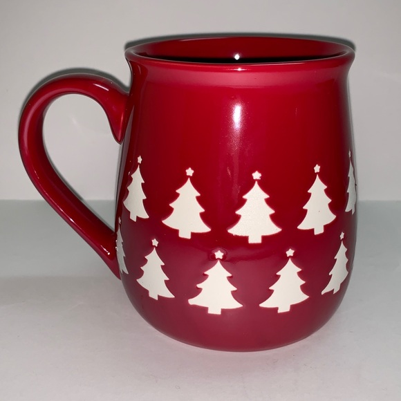 Grateful Gatherings Red Christmas Tree Mug - Picture 2 of 8